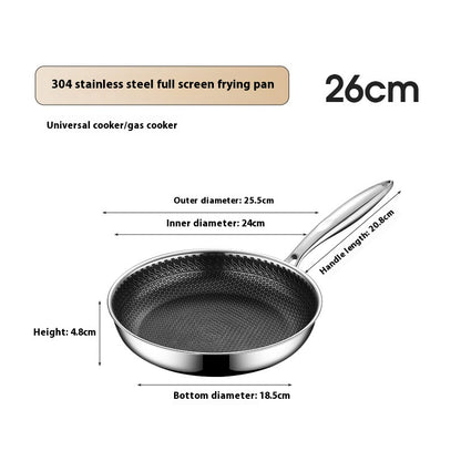 Stainless Steel Frying Pan
